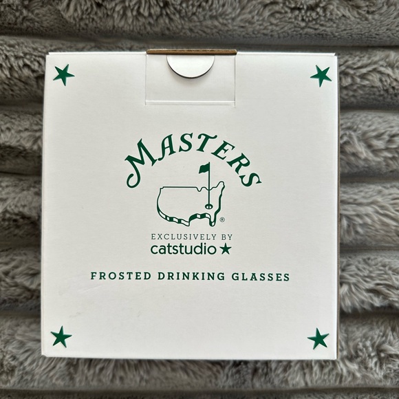 RARE Masters Tournament 15 Ounce Frosted Glasses - Picture 4 of 5
